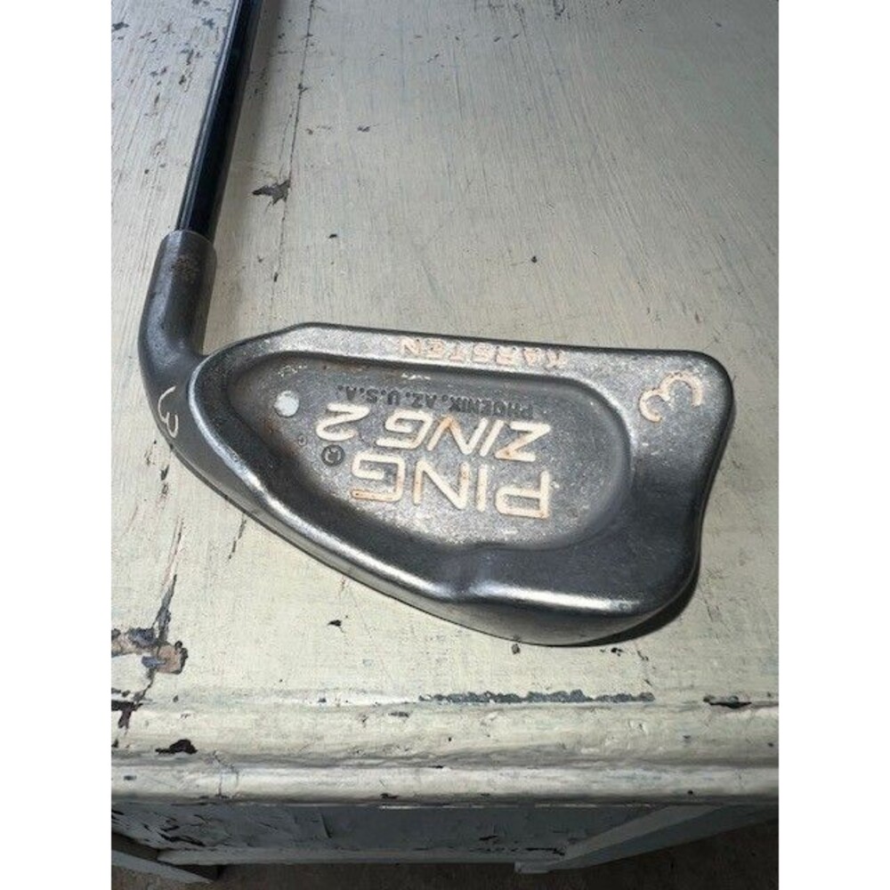 Ping Karsten Zing 2 White Dot Single 3 Iron ML 30 TP Senior 39.5” Shaft RH